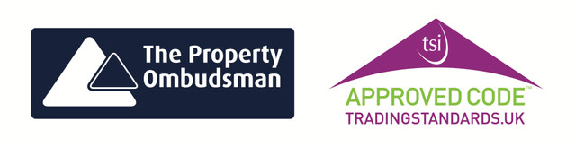 The Property Onbudsman & trading standards logos